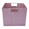 Simplify Storage Bin, Plastic, Pink, 13 in H, 15 in W, 13 in L 26241-ROSEQUARTZ - alternate 2